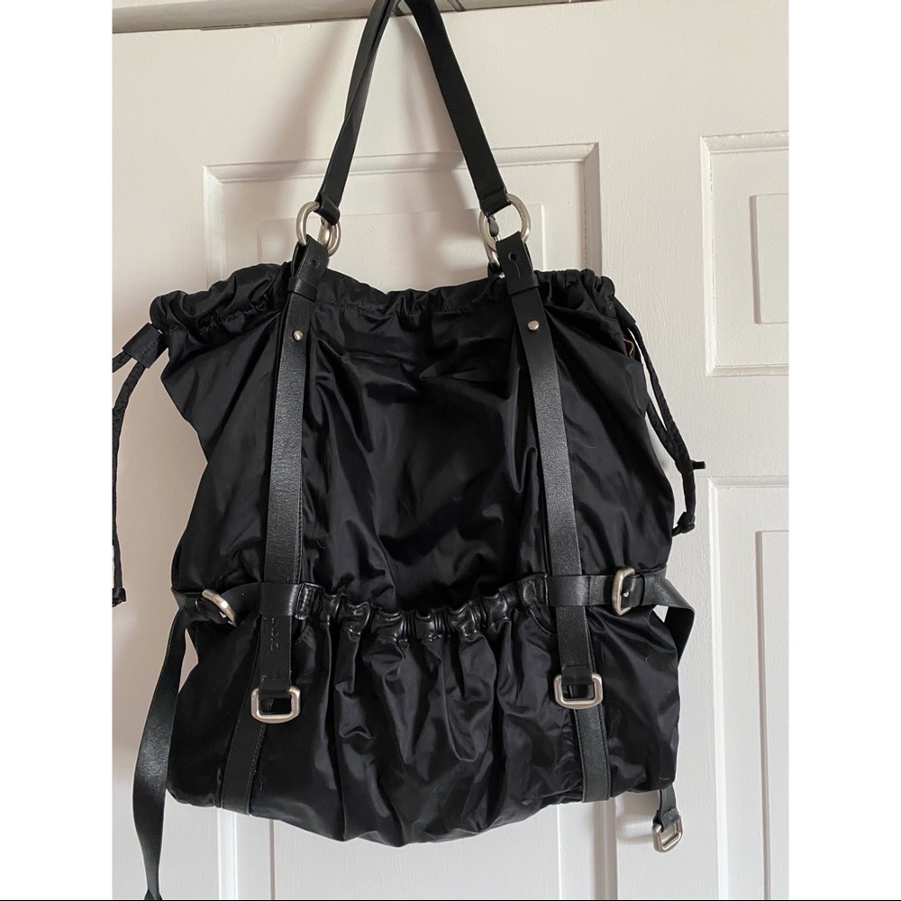 DKNY black shoulder bag